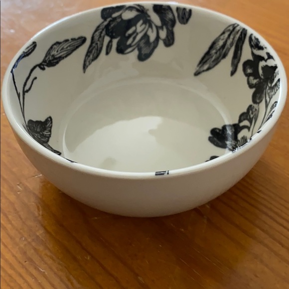 Floral small printed Glass Dish Bowl - Picture 2 of 3